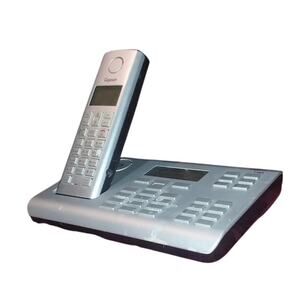 Siemens Gigaset Cordless Phone System Base + Handsets Chargers Cords Bundle